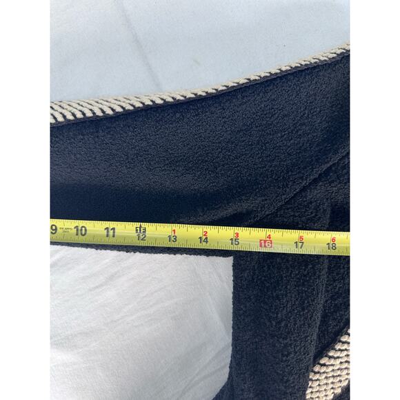 VTG Adolfo New York Women's sz Sm (see descr*) Wool Gold Buttons Cropped Blazer - Picture 6 of 13